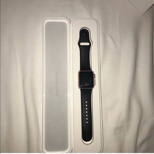 Rose gold Apple Watch series 1. 38 mm